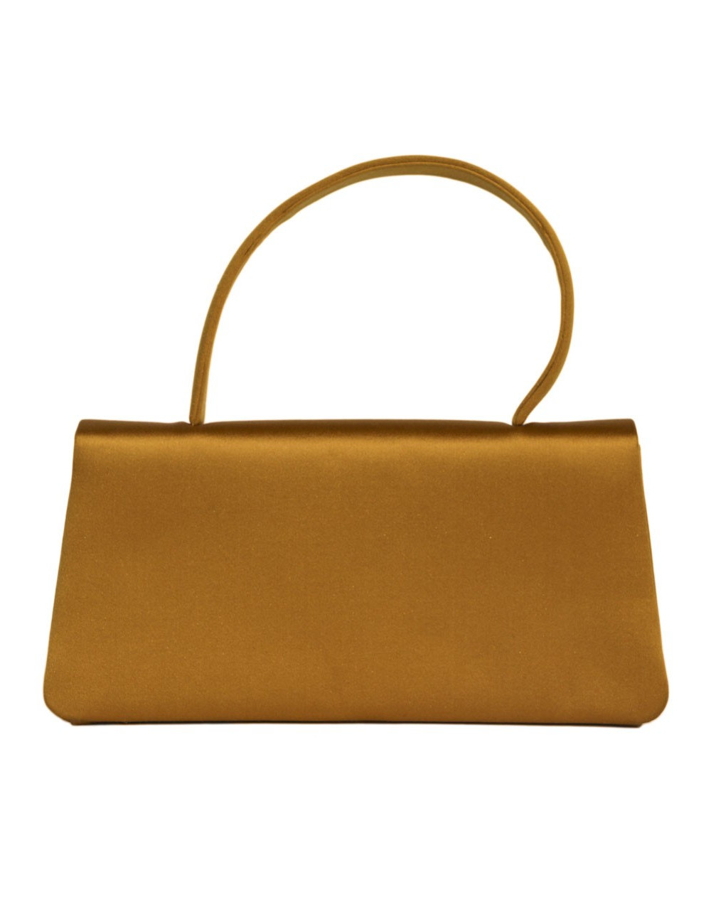 Mini sac CHRISTIAN DIOR en satin de soie jaune