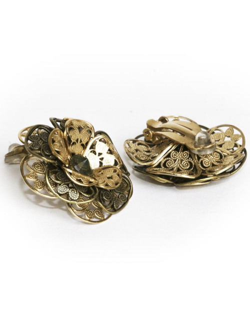 Sac du soir CHANEL avec Boucles d'oreille et bague