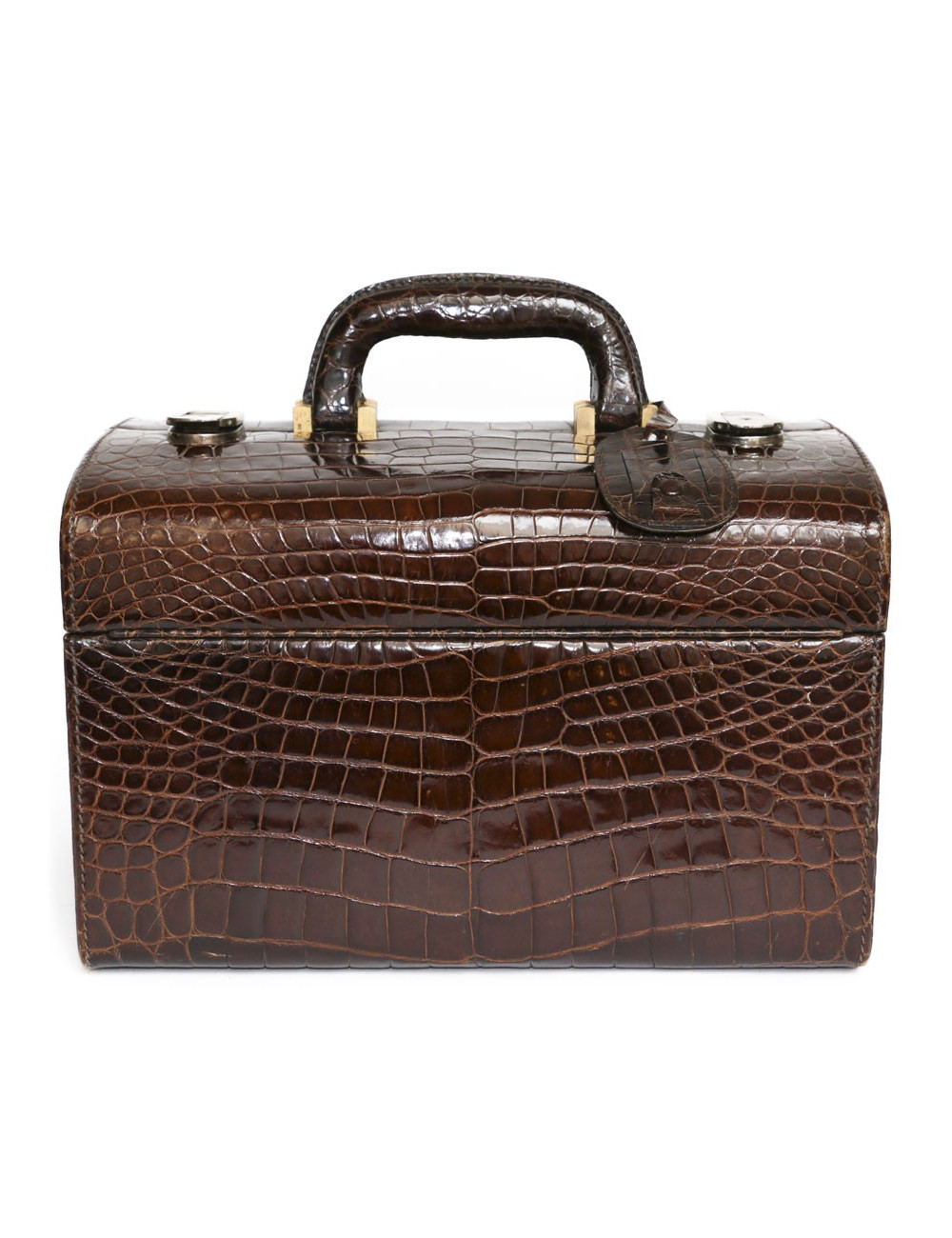 Beauty Case en crocodile