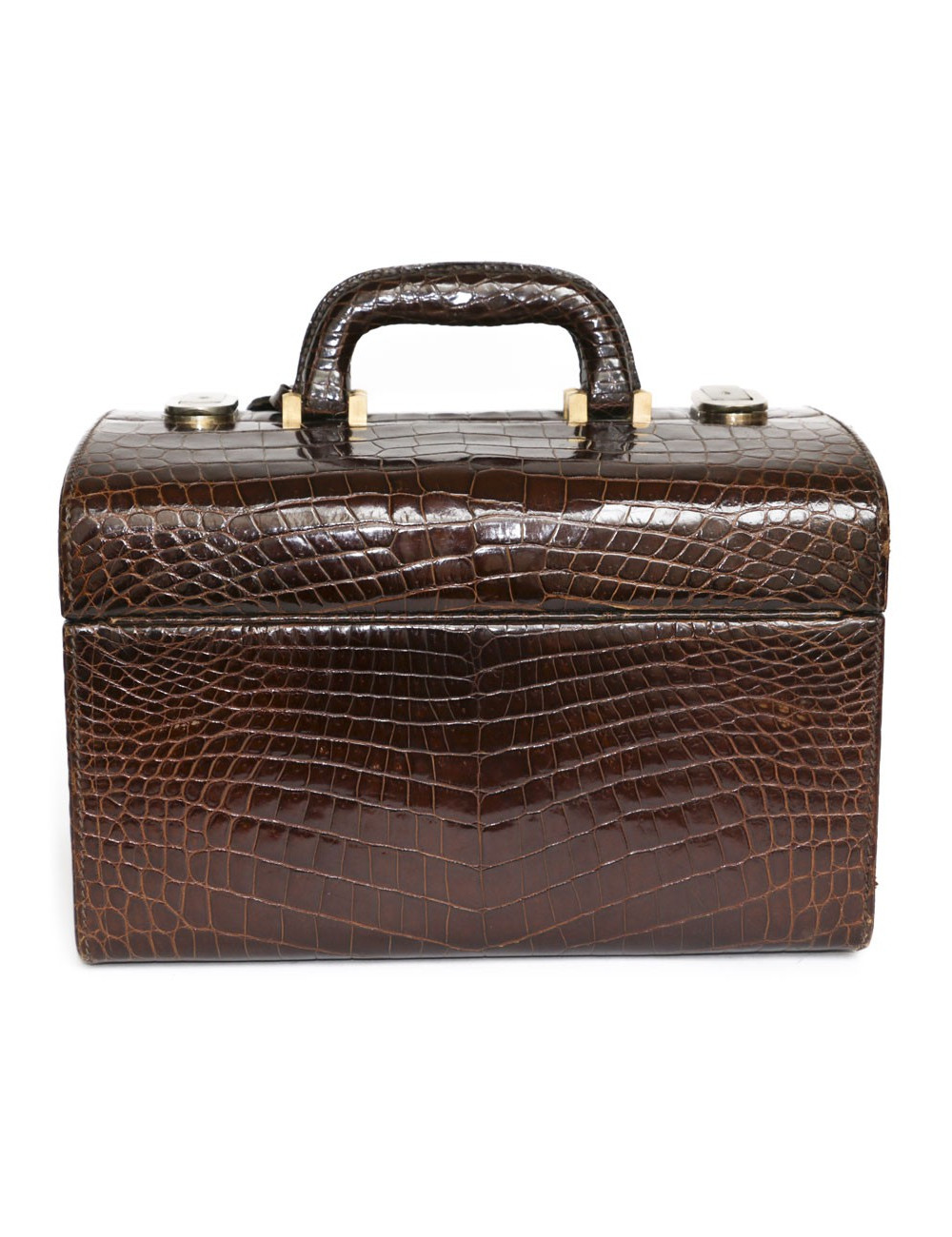 Beauty Case in crocodile