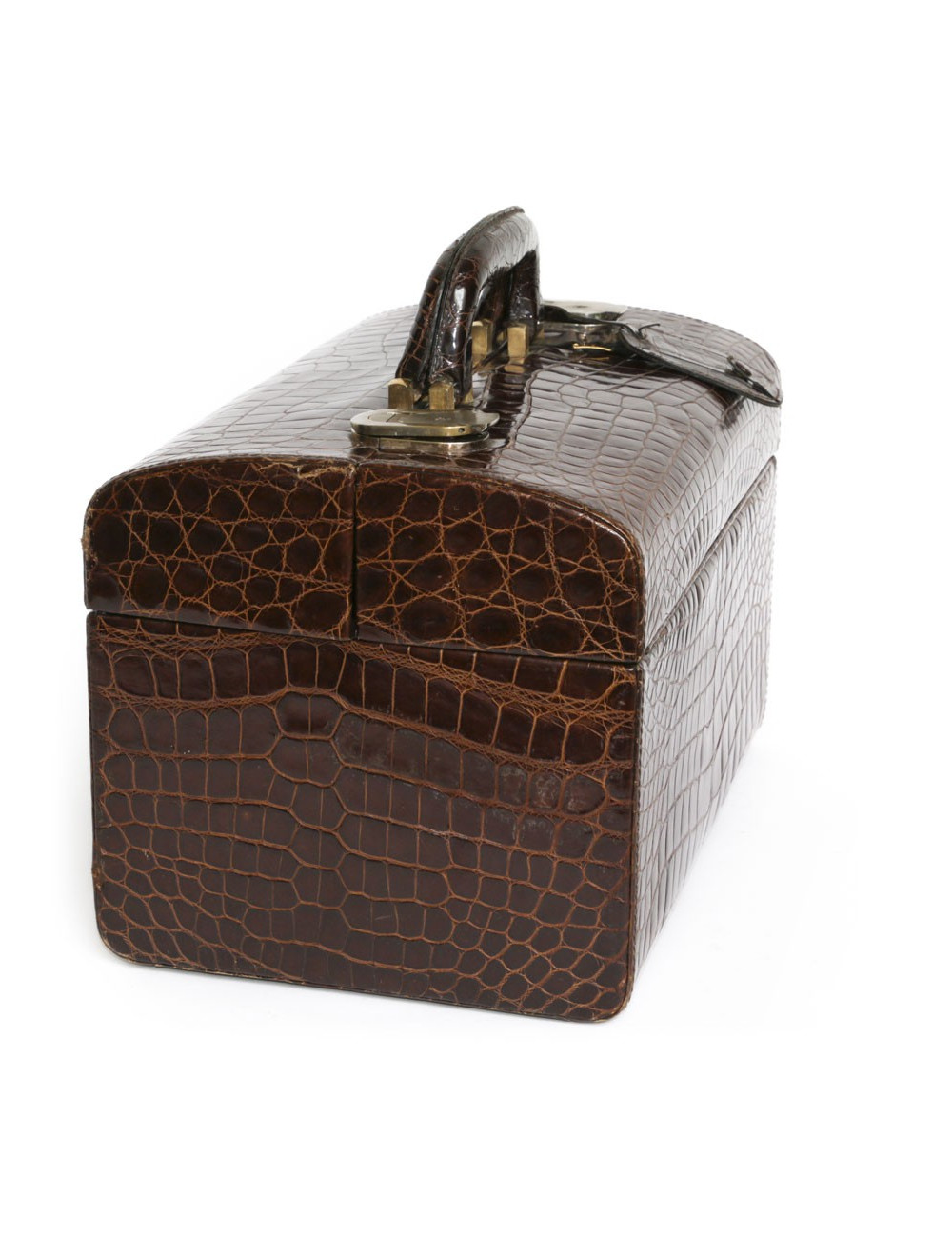 Beauty Case en crocodile