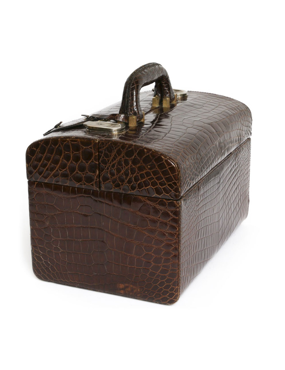 Beauty Case in crocodile