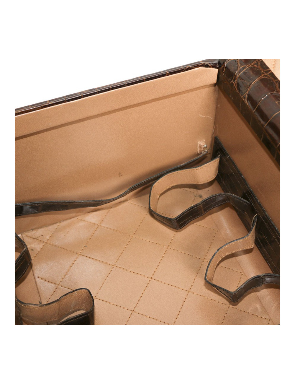 Beauty Case in crocodile