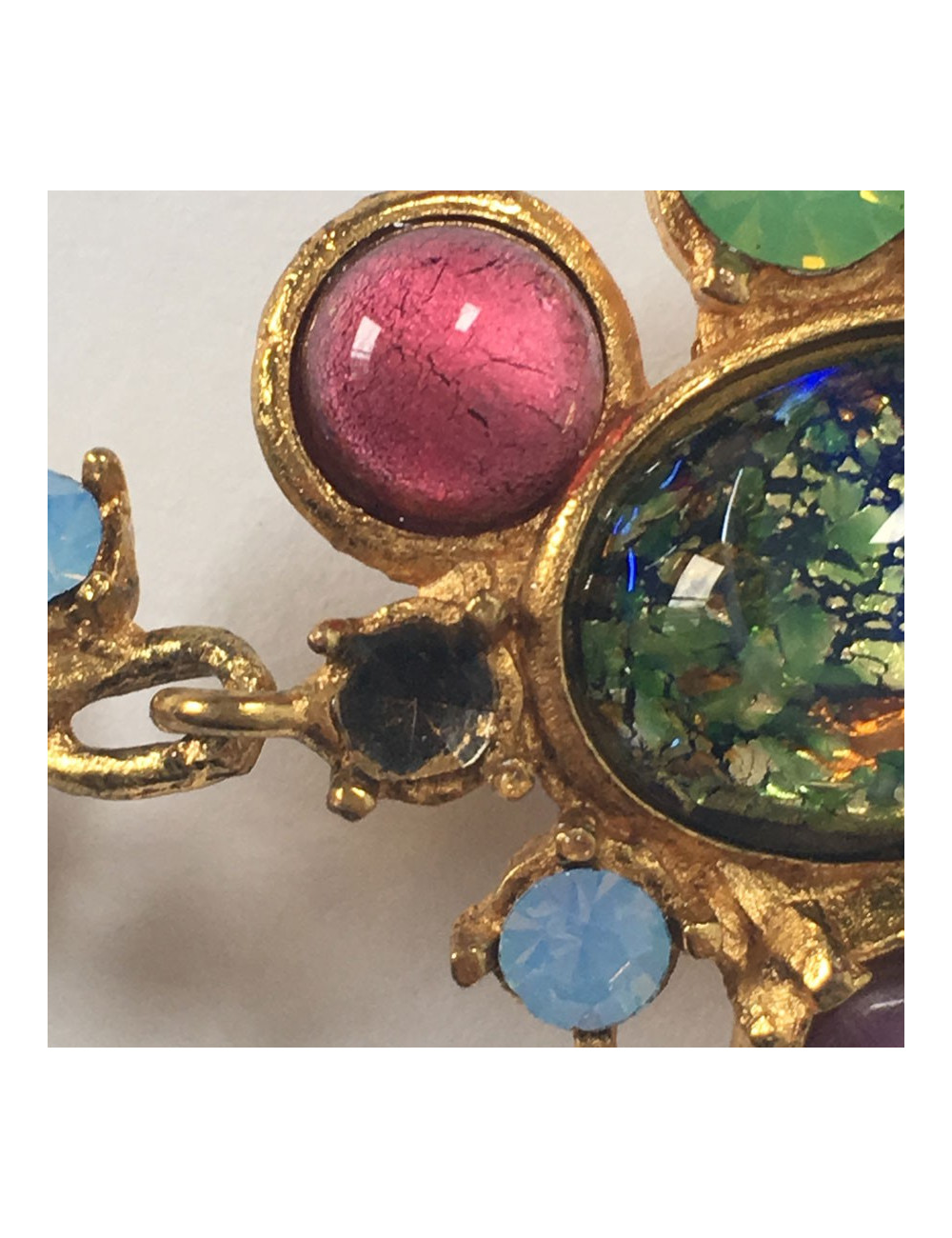 xxx Boucles d'oreille clips CHRISTIAN LACROIX Couture