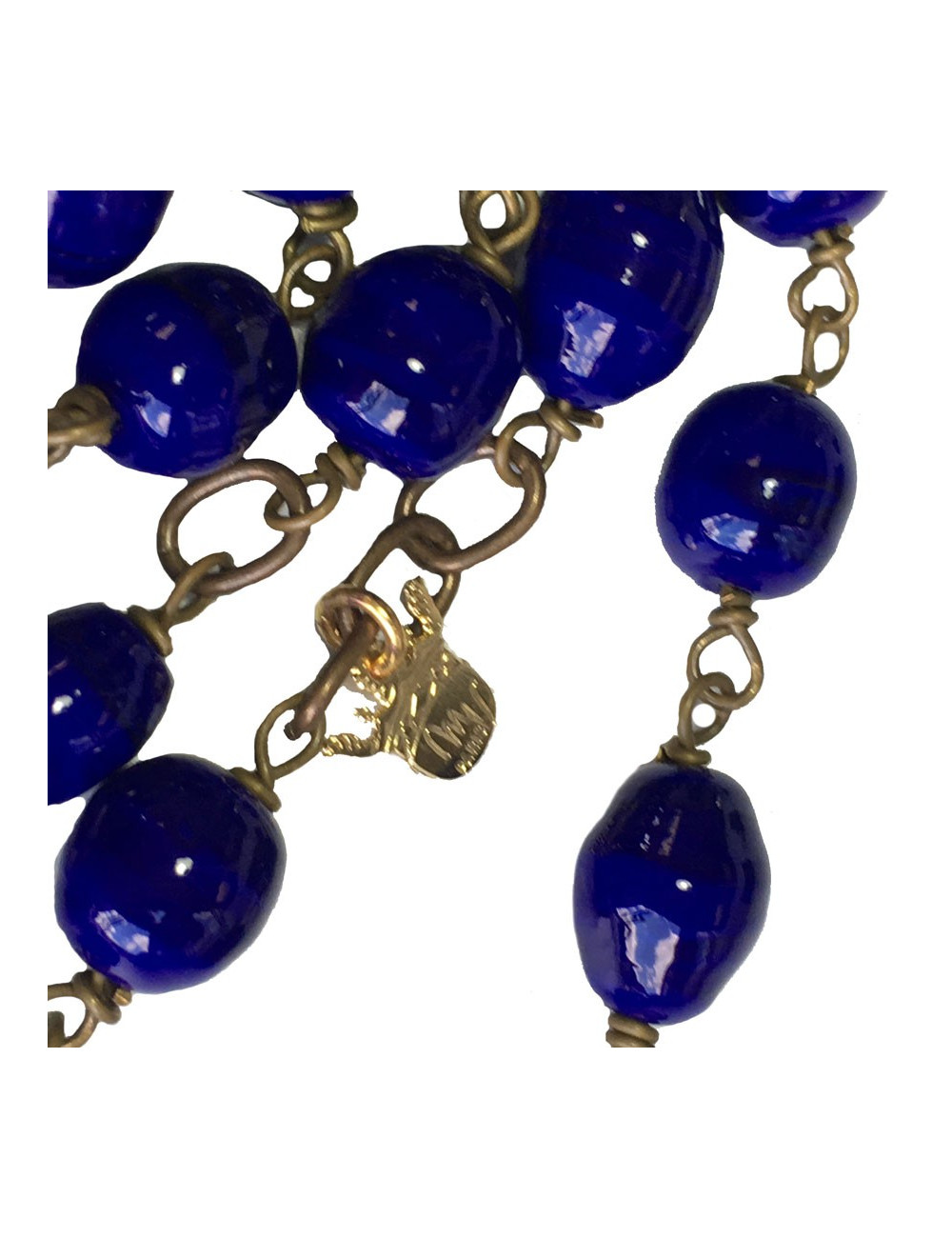 Collier MARGUERITE de VALOIS  perles saphir