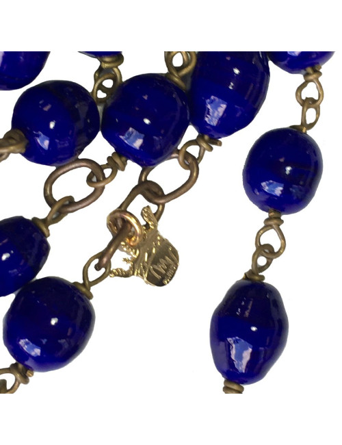 Collier MARGUERITE de VALOIS  perles saphir