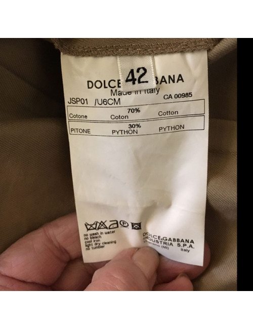 Veste DOLCE & GABBANA 