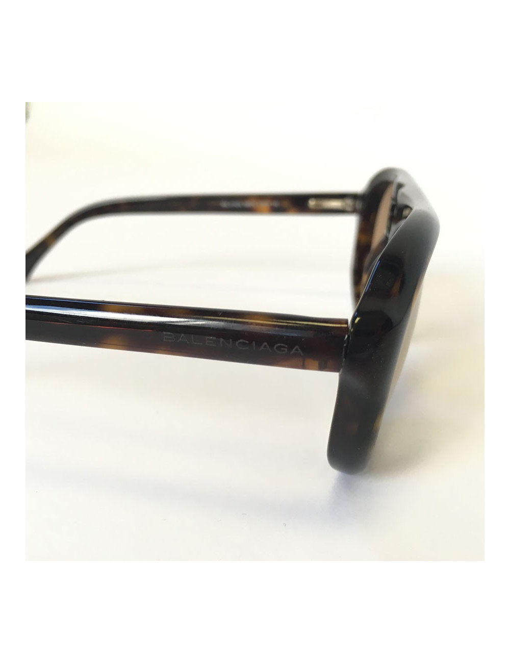 Brown acetate sunglasses BALENCIAGA