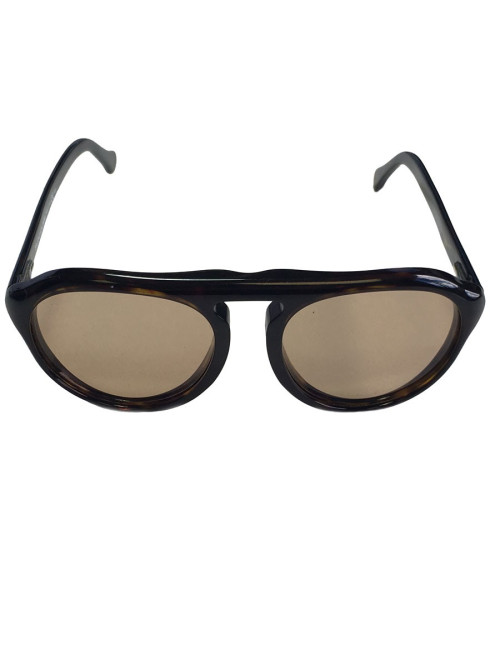 Brown acetate sunglasses BALENCIAGA