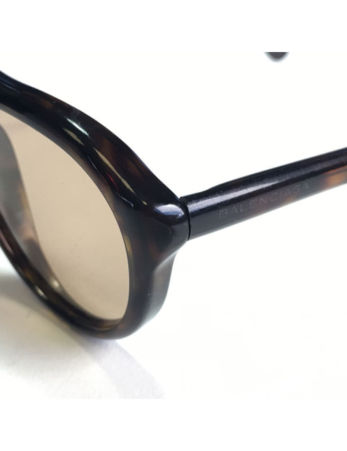 Brown acetate sunglasses BALENCIAGA