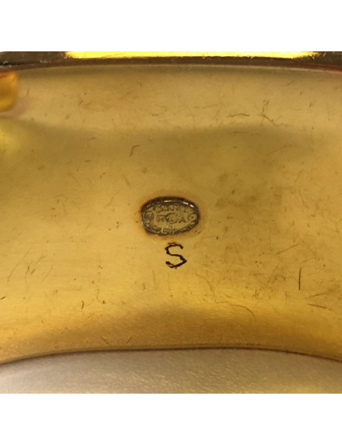 CHANEL gold Vintage cufflinks