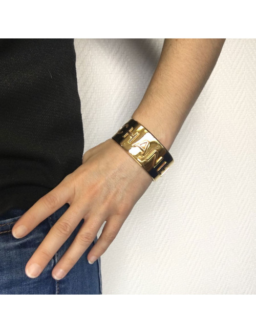 CHANEL gold Vintage cufflinks