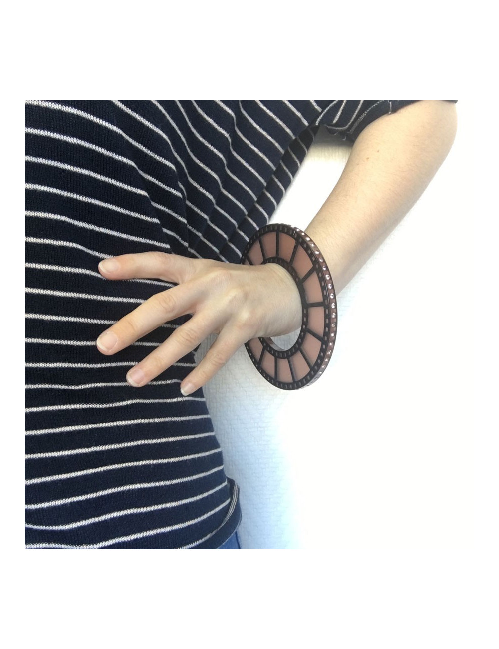 JEAN PAUL GAULTIER bracelet "film strip" single