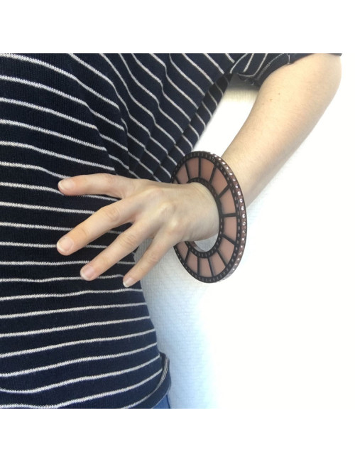 Bracelet JEAN PAUL GAULTIER "bande de film" Unique