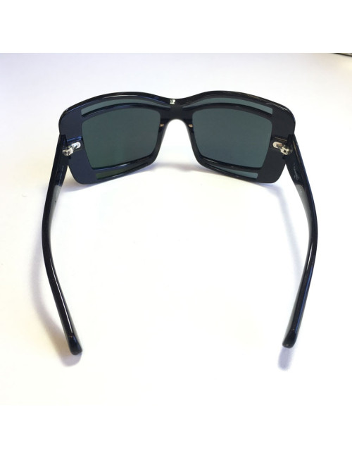 xxx Lunettes de soleil CHANEL en plastique noir