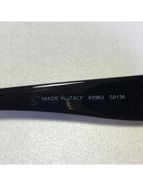 CHANEL sunglasses black plastic