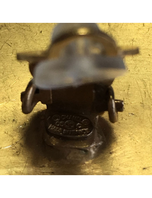 CHANEL vintage haute couture gilded clip-on earrings