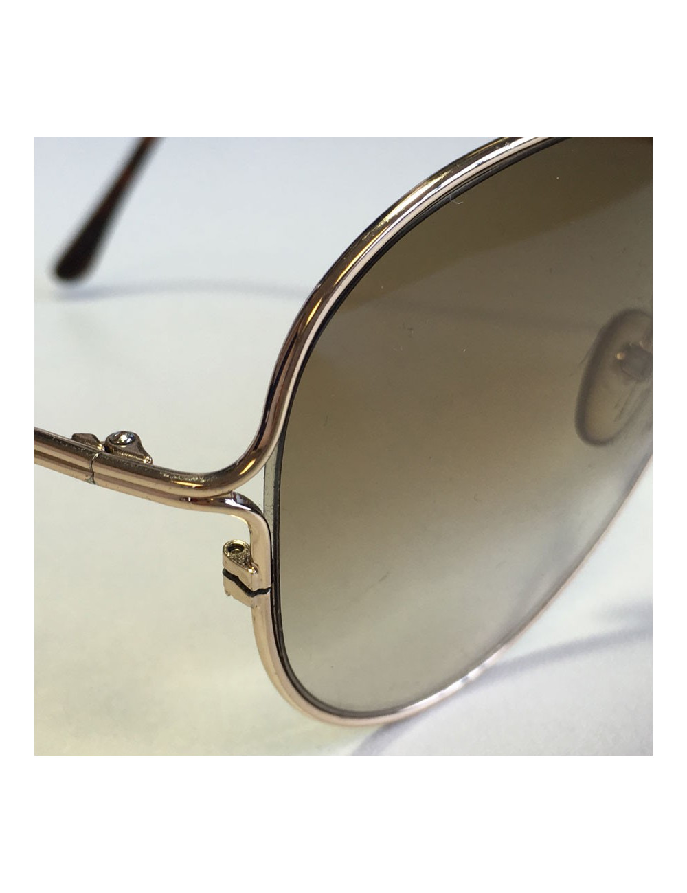 Sunglasses TOM FORD Golden and brown glasses