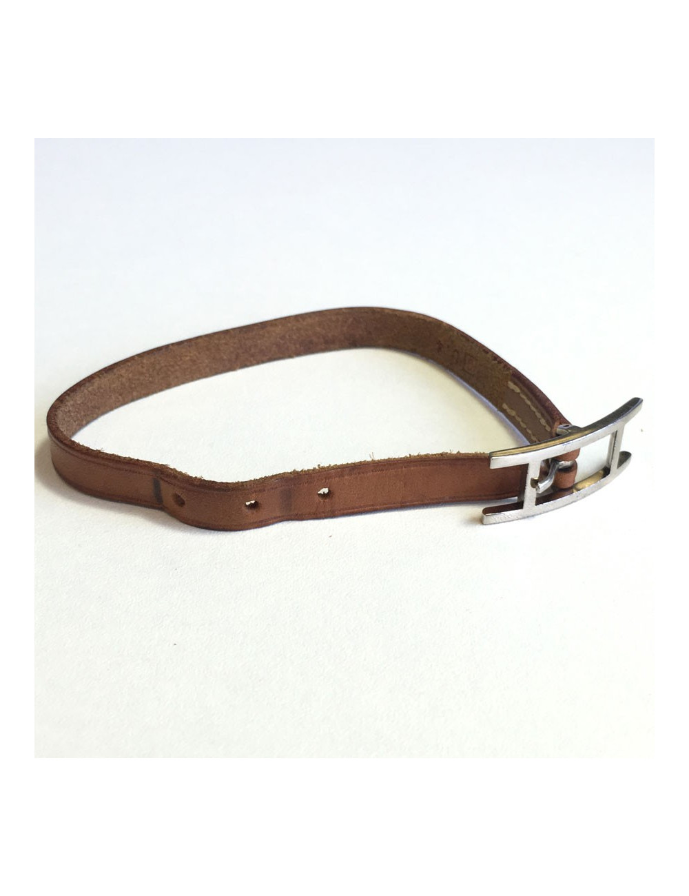 Bracelet HERMES  cuir naturel