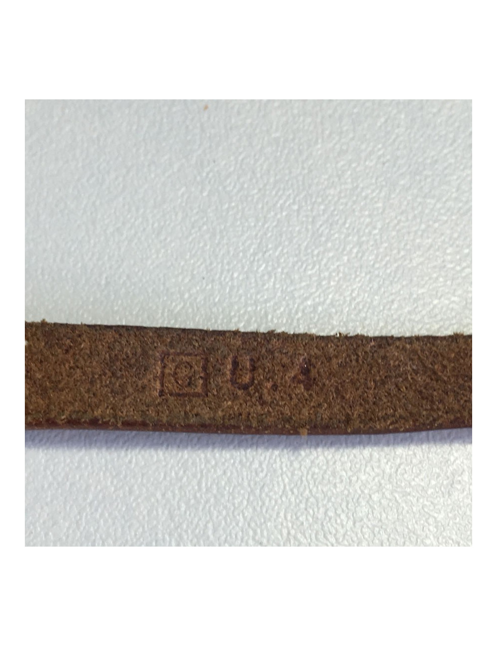 Bracelet HERMES  en cuir naturel