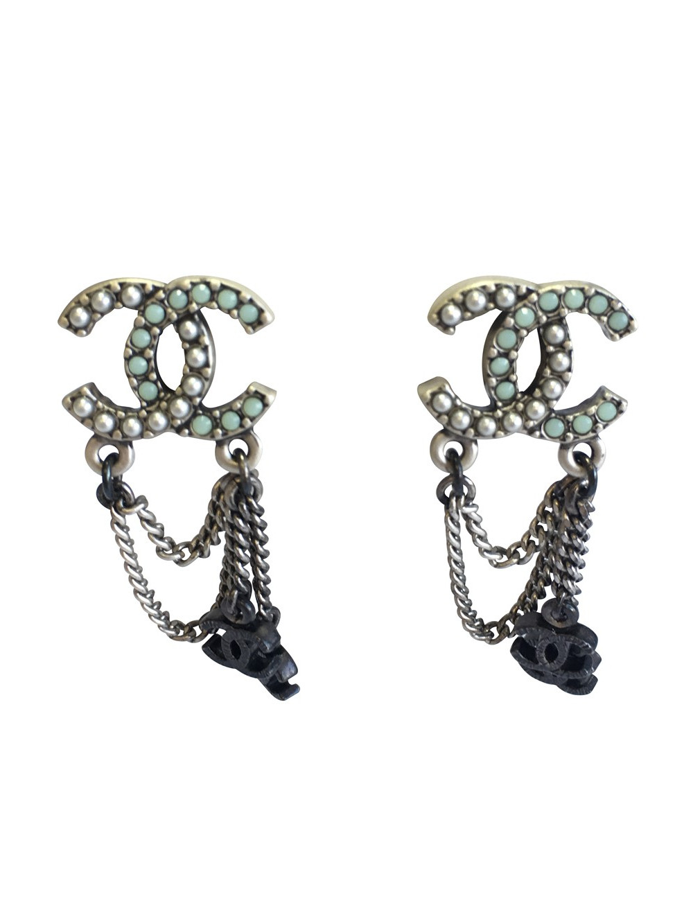 Boucles d'oreille clous CHANEL