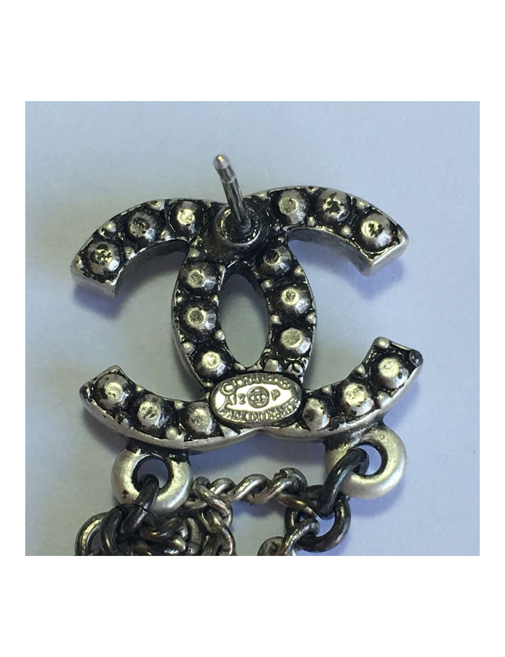 Boucles d'oreille clous CHANEL