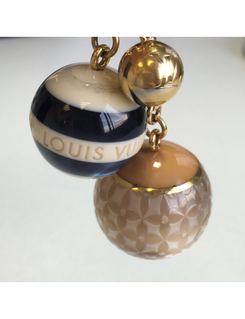 Jewel of bag LOUIS VUITTON 3 gold metal spheres