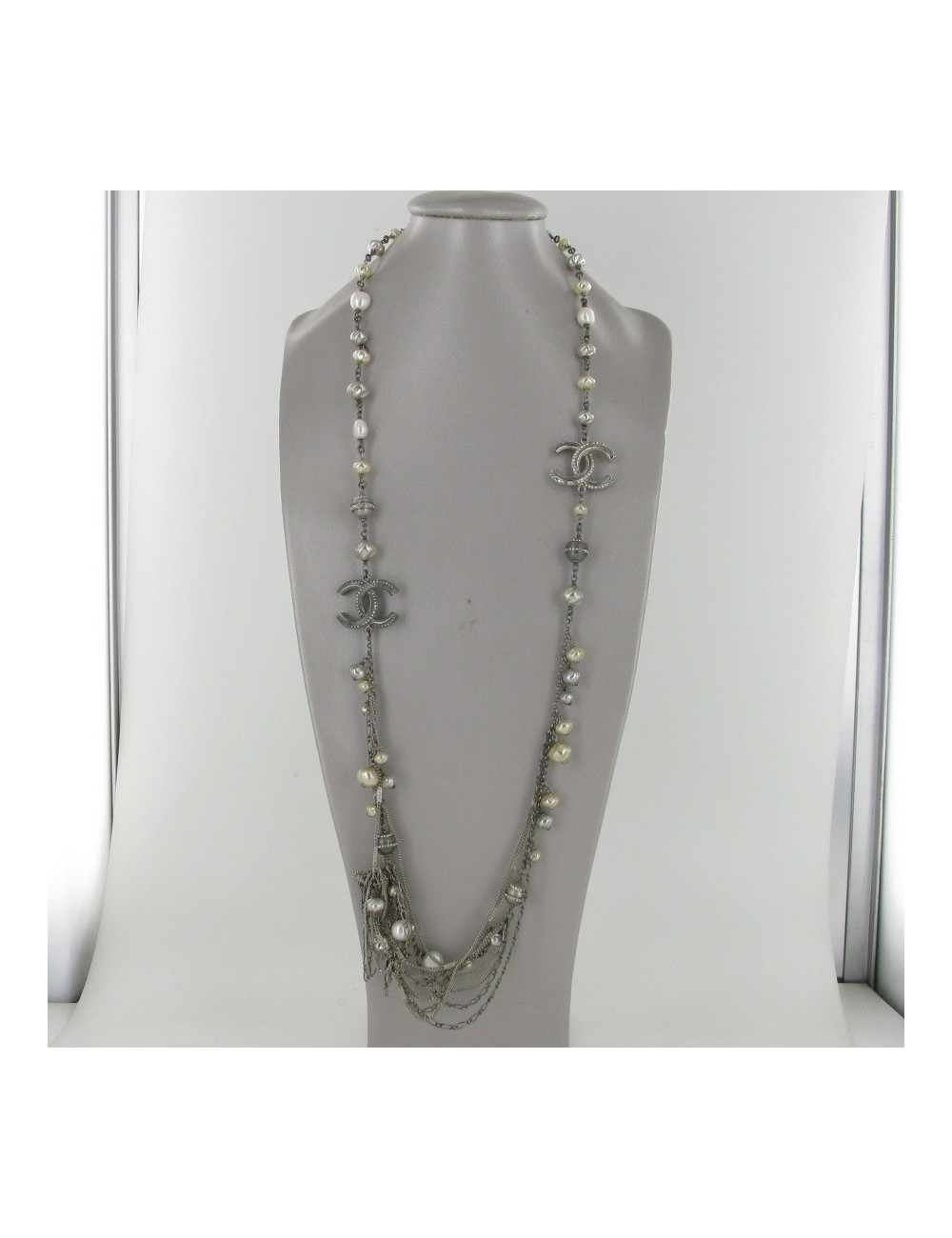 Sautoir perles CHANEL