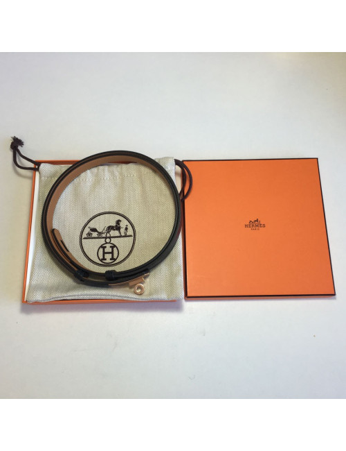 Ceinture Kelly HERMES en cuir taille
