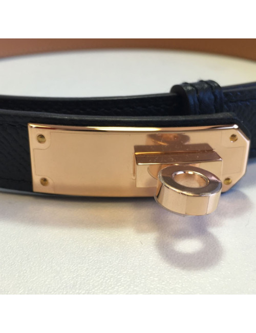 Ceinture Kelly HERMES en cuir taille