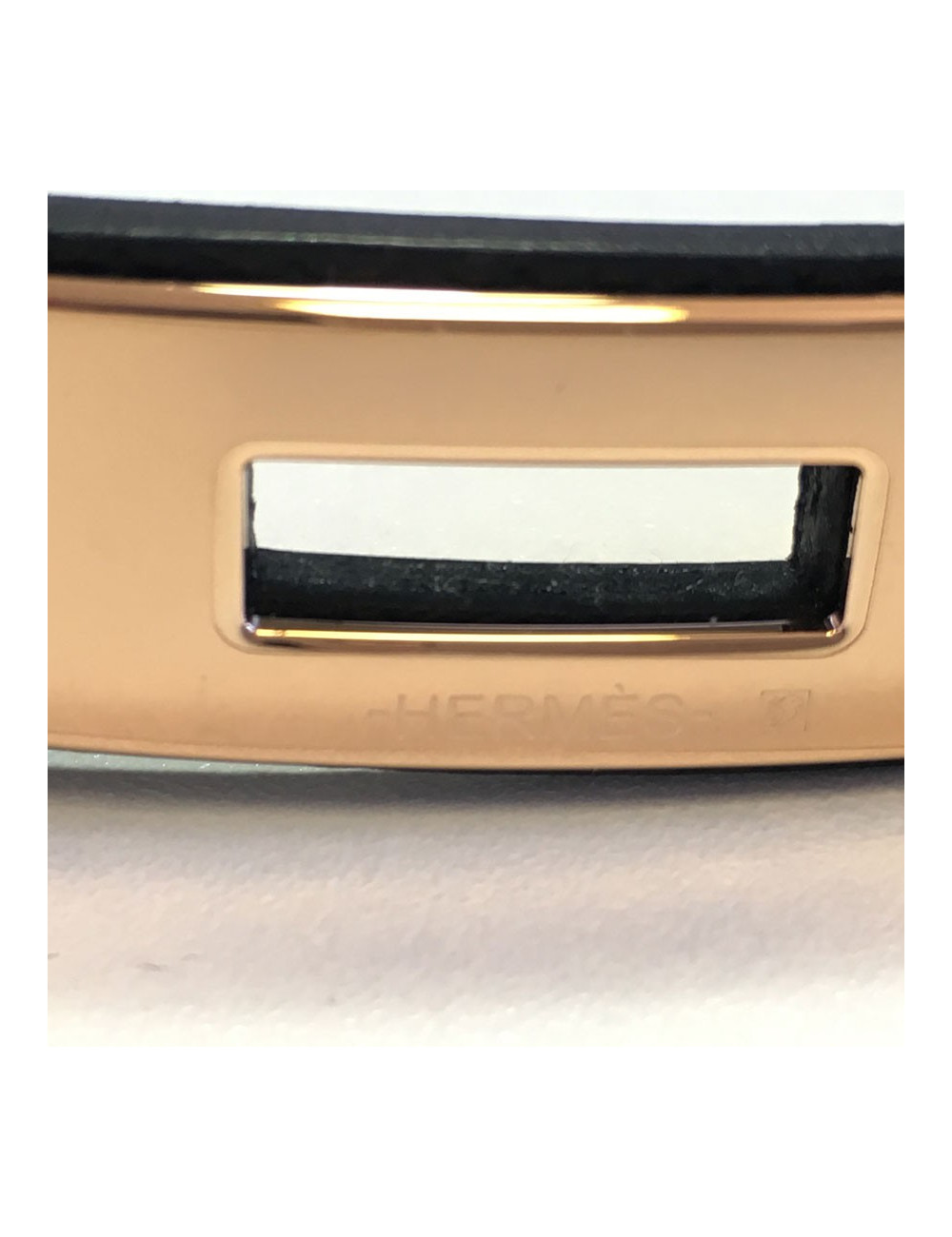 Ceinture Kelly HERMES en cuir taille