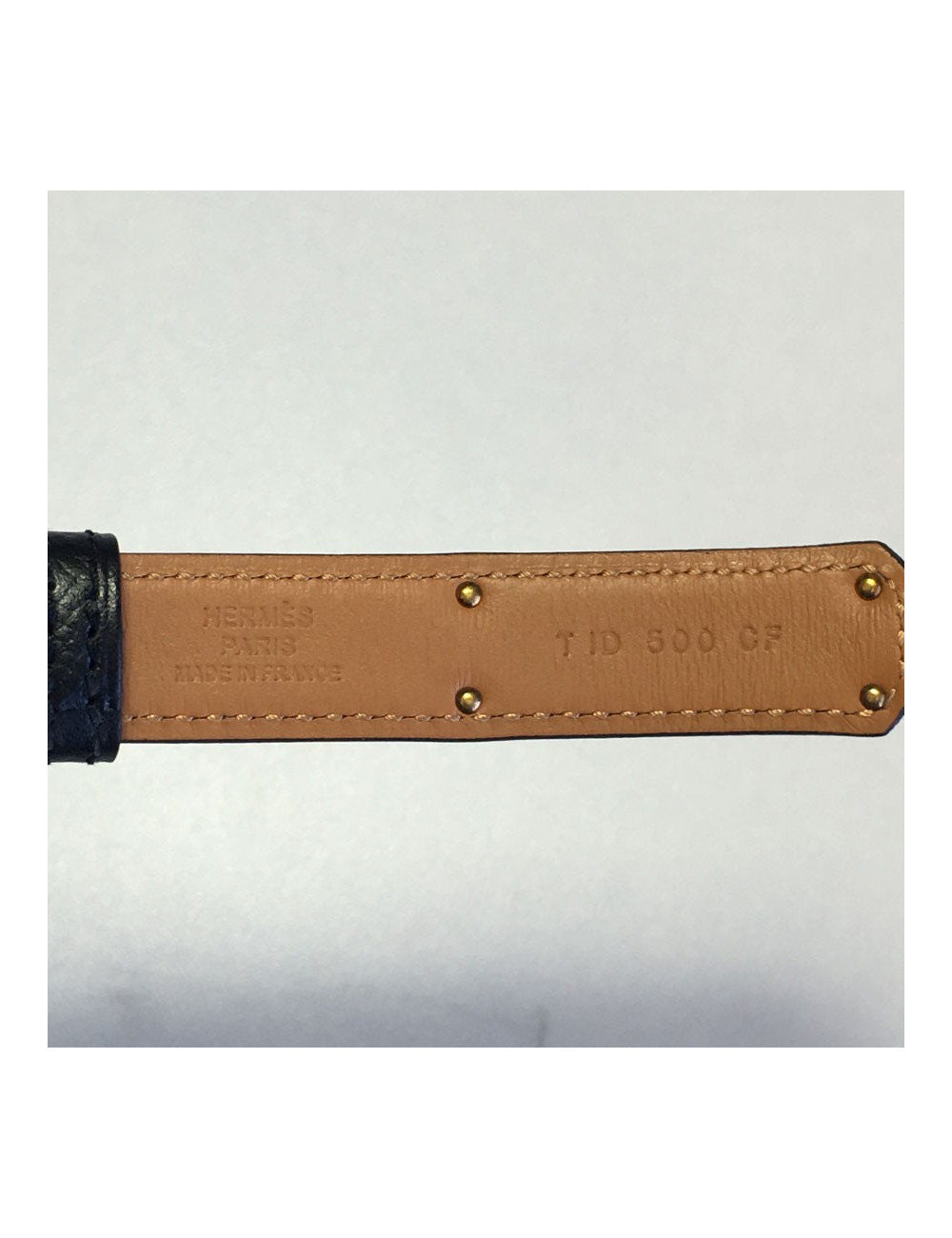 Ceinture Kelly HERMES en cuir taille