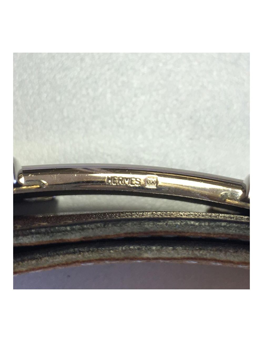 Ceinture H HERMES T 76 réversible