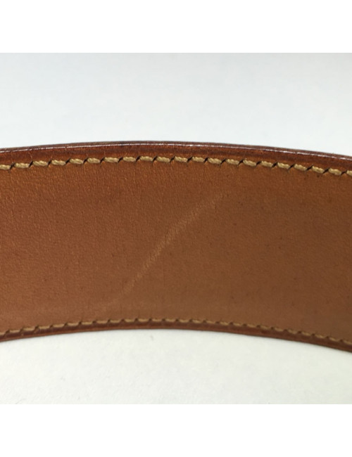 Ceinture HERMES cuir courchevel t 72