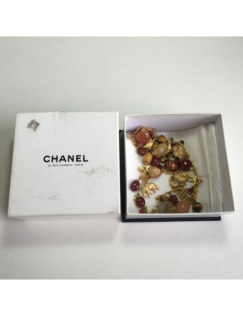 Ceinture sautoir CHANEL  symboles