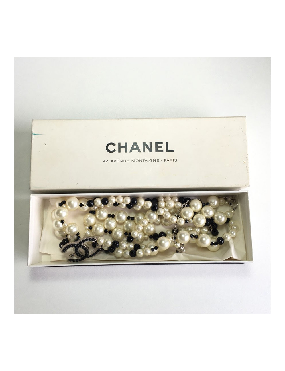 Ceinture CHANEL perles nacrées