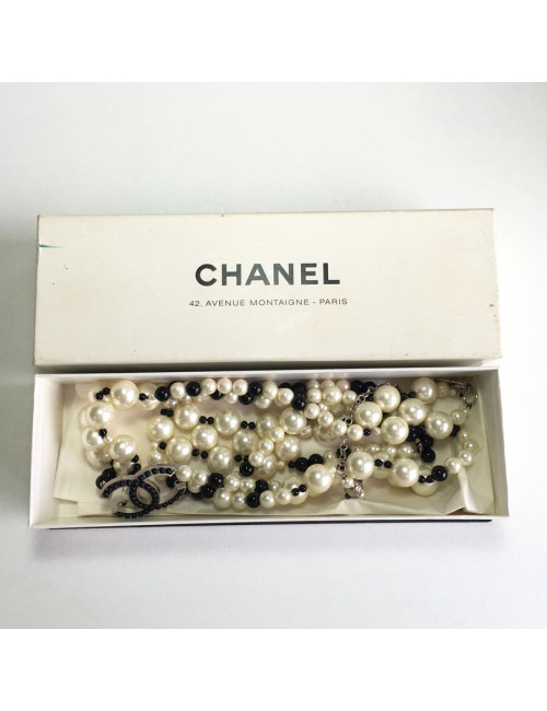 Ceinture CHANEL perles nacrées