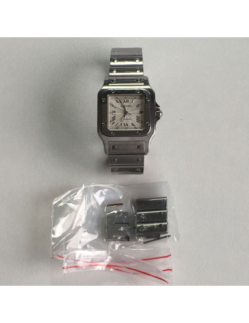 Montre "Santos" CARTIER automatic en acier