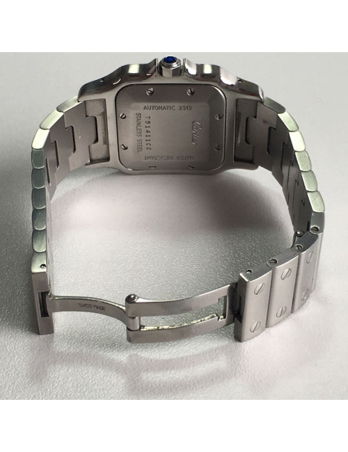 Montre "Santos" CARTIER automatic en acier