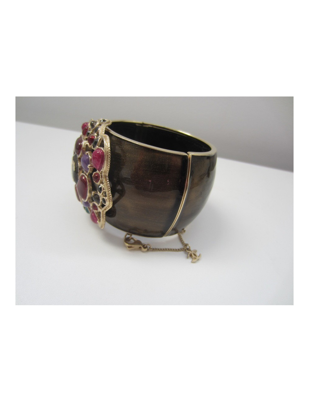  Manchette Couture en pâte de verre CHANEL