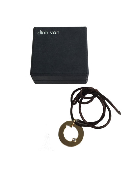Collier DINH VAN or et diamant