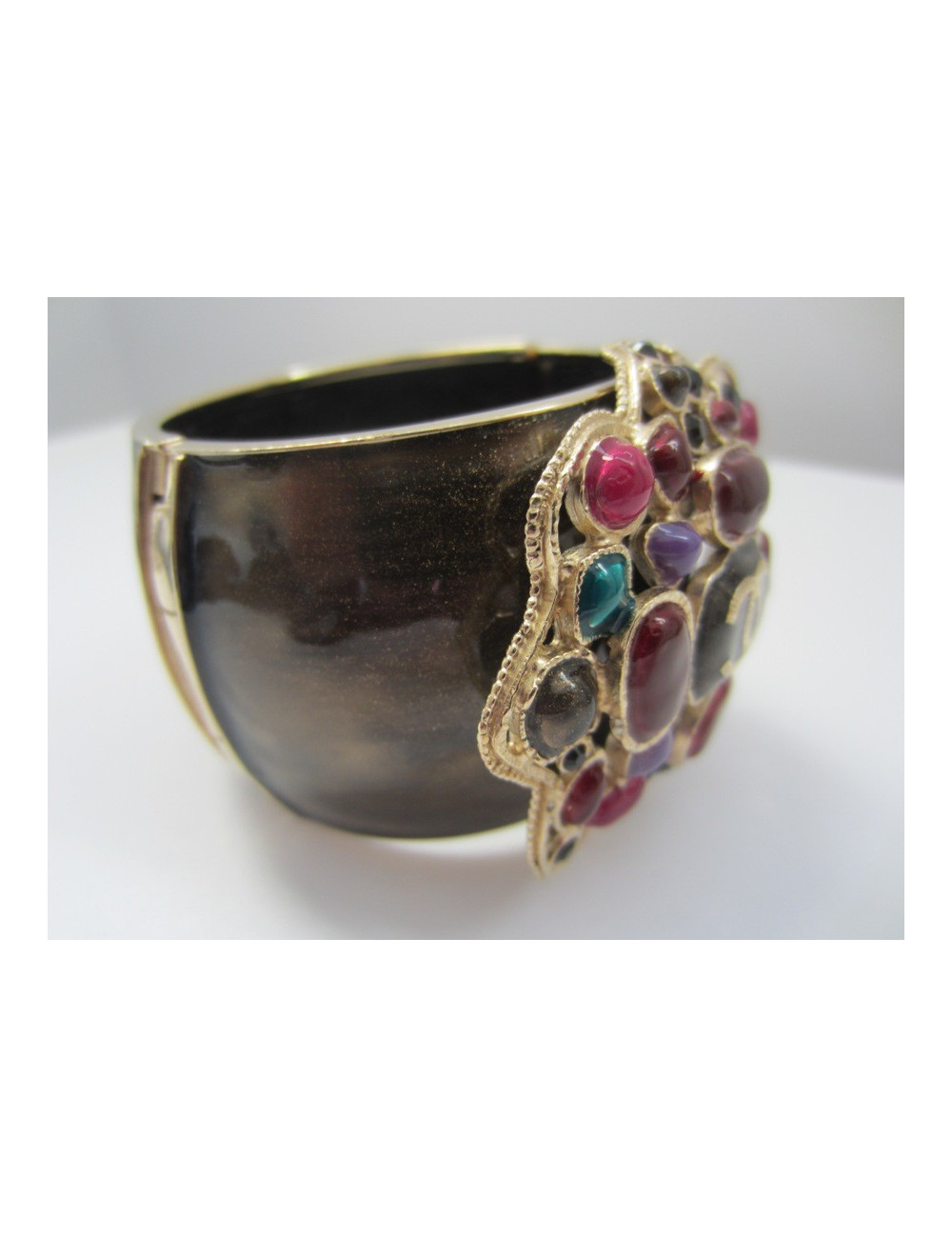  Manchette Couture en pâte de verre CHANEL