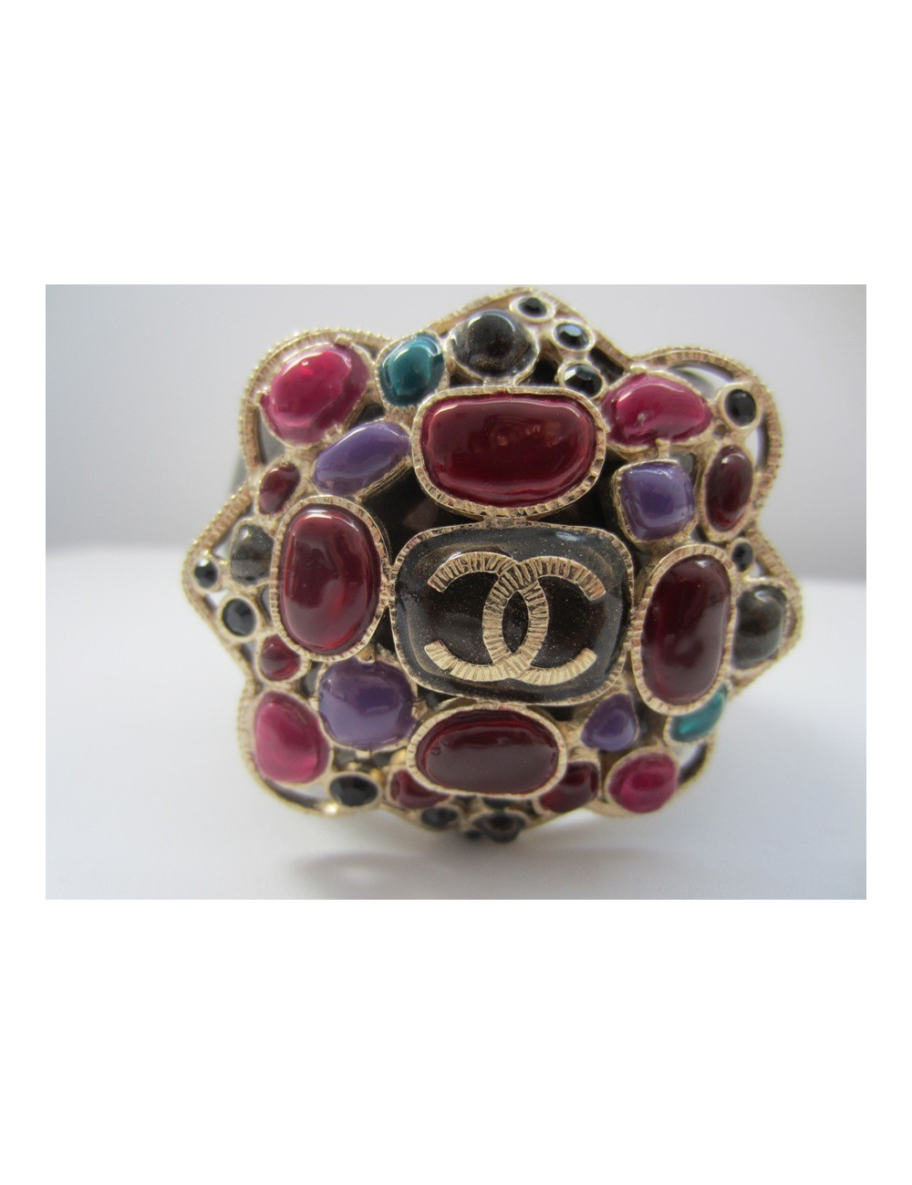  Manchette Couture en pâte de verre CHANEL