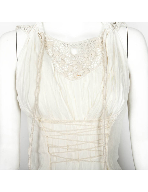 Top GIVENCHY blanc cassé