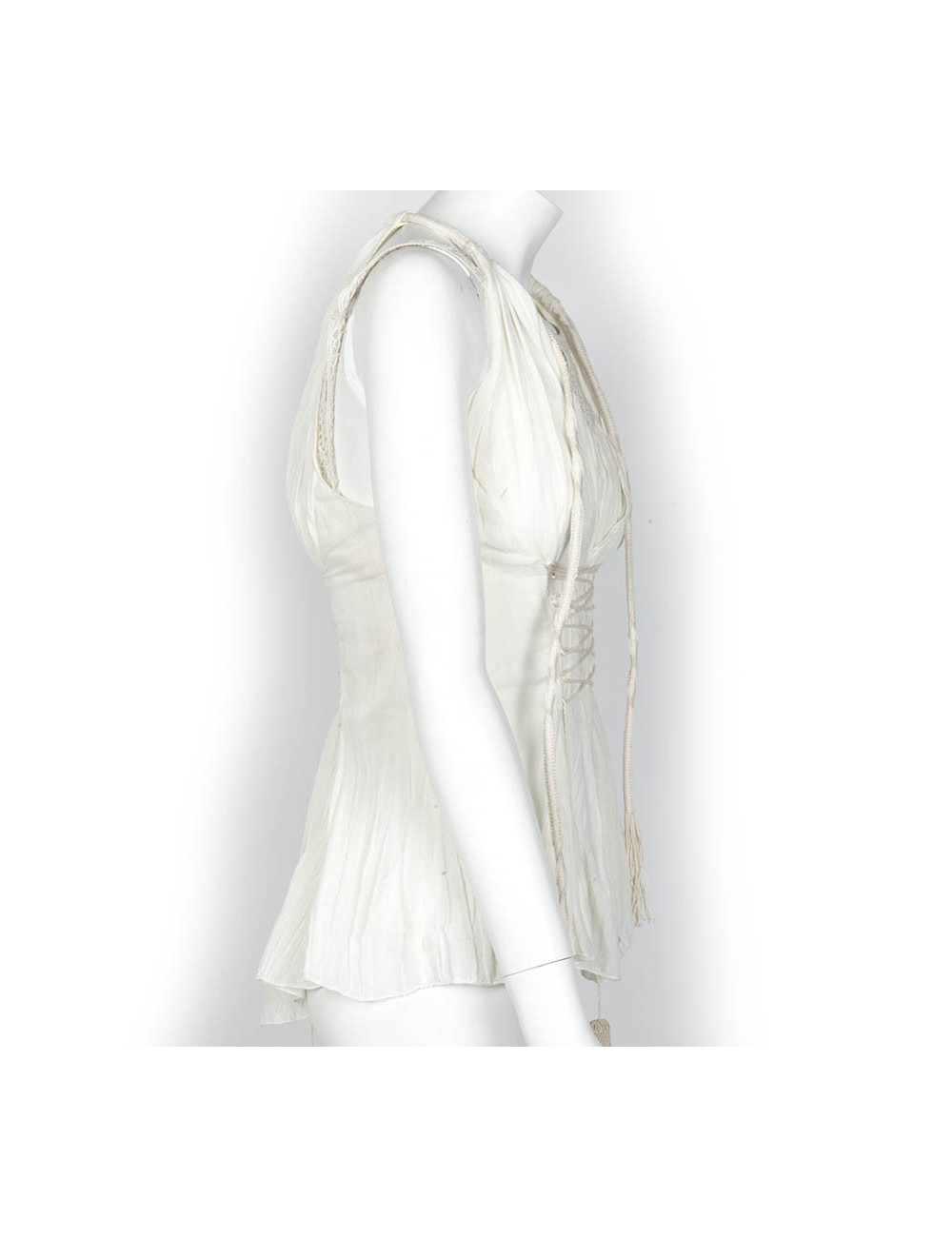 Top GIVENCHY blanc cassé