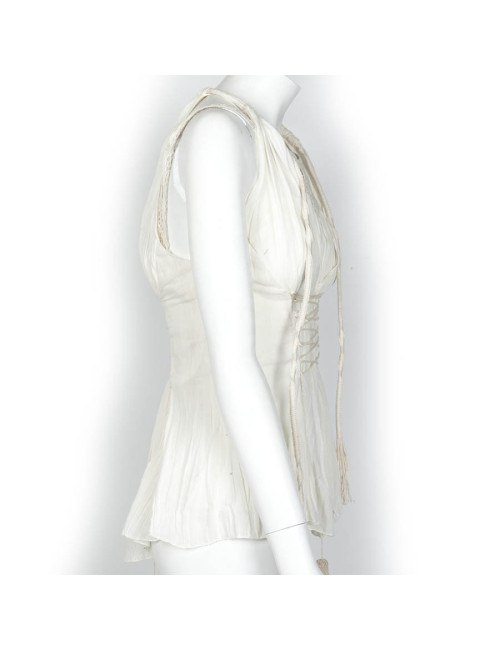 Top GIVENCHY blanc cassé