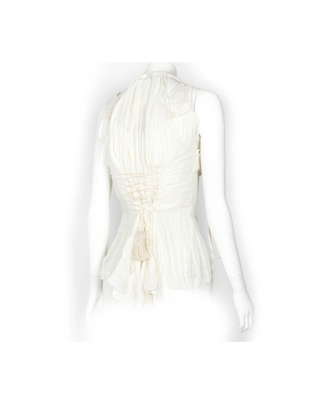 Top GIVENCHY blanc cassé