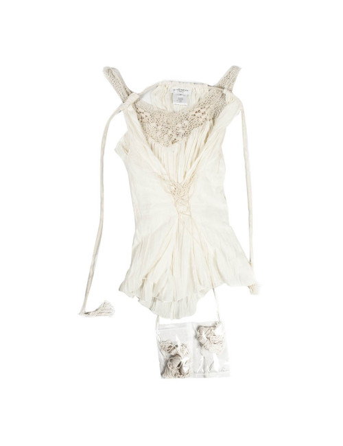 Top GIVENCHY blanc cassé