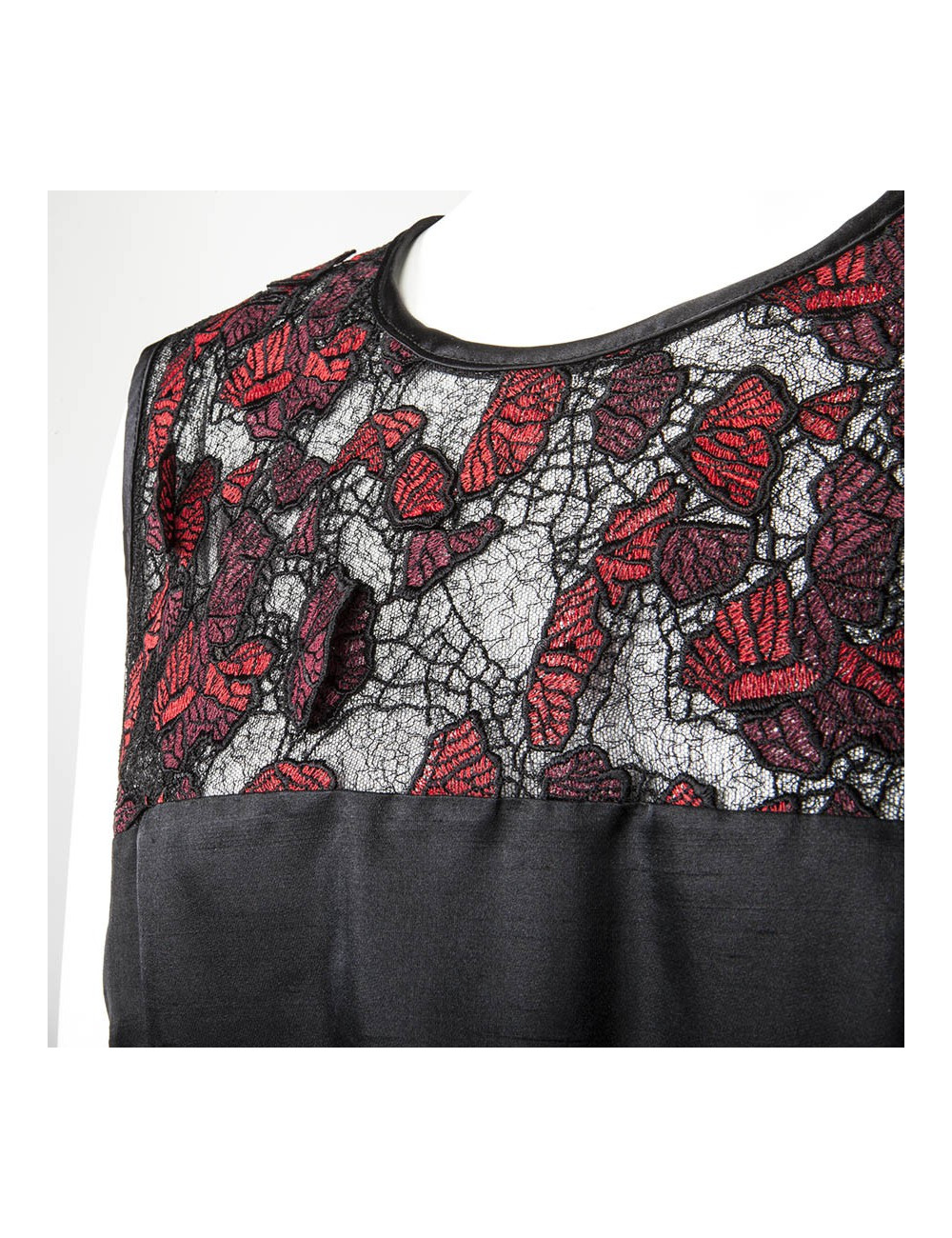 RODARTE lace and satin dress