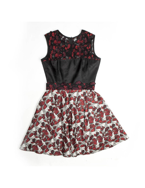 RODARTE lace and satin dress